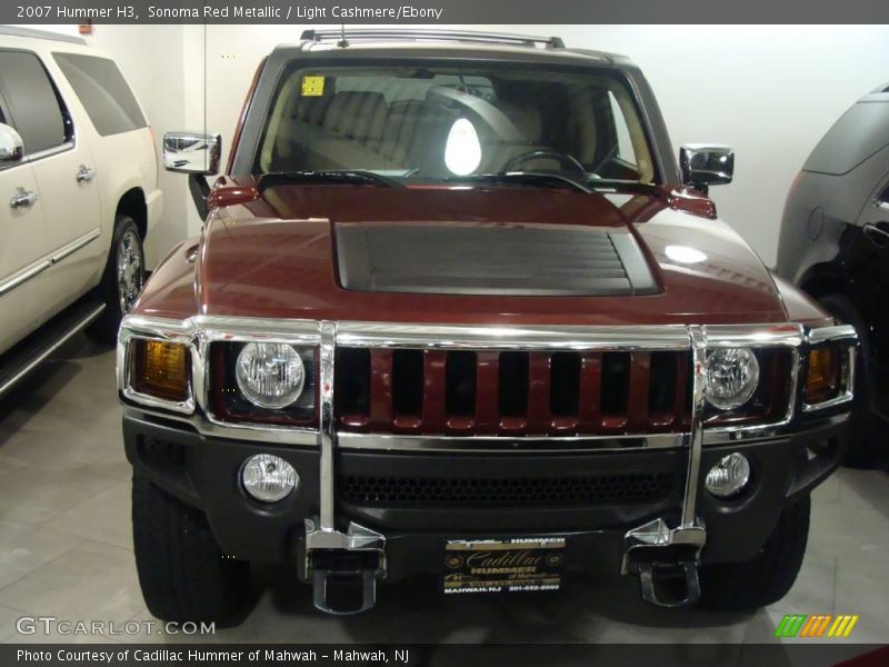 Sonoma Red Metallic / Light Cashmere/Ebony 2007 Hummer H3