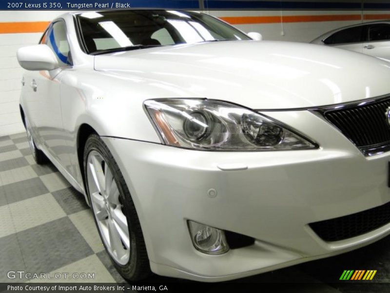 Tungsten Pearl / Black 2007 Lexus IS 350