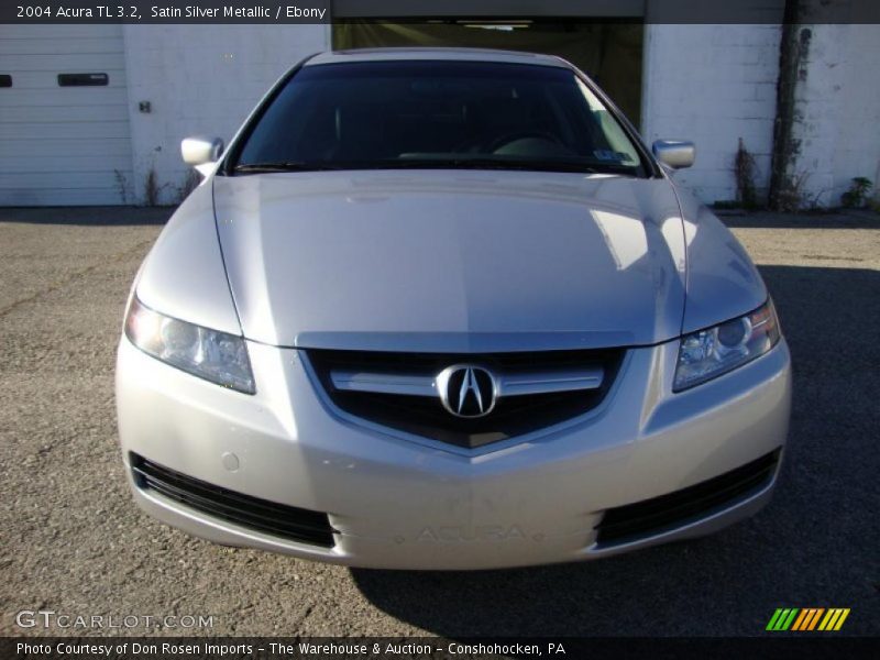 Satin Silver Metallic / Ebony 2004 Acura TL 3.2
