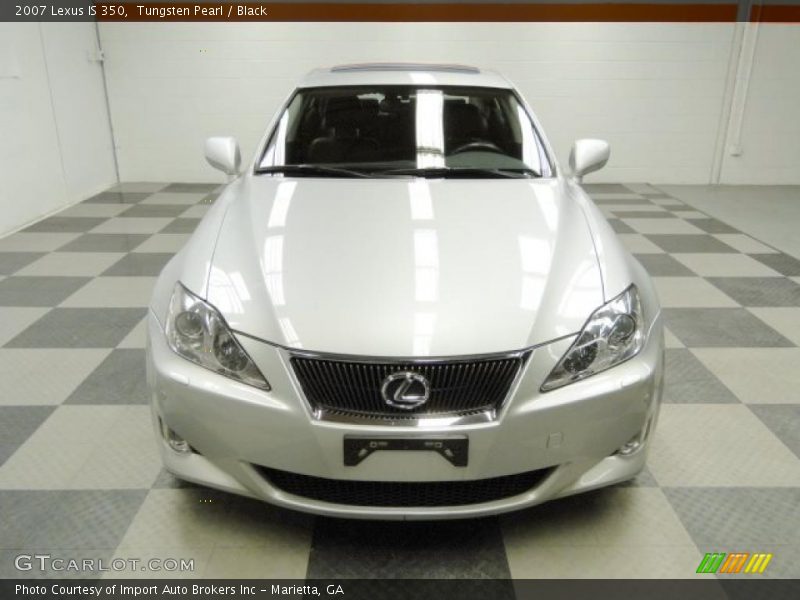 Tungsten Pearl / Black 2007 Lexus IS 350