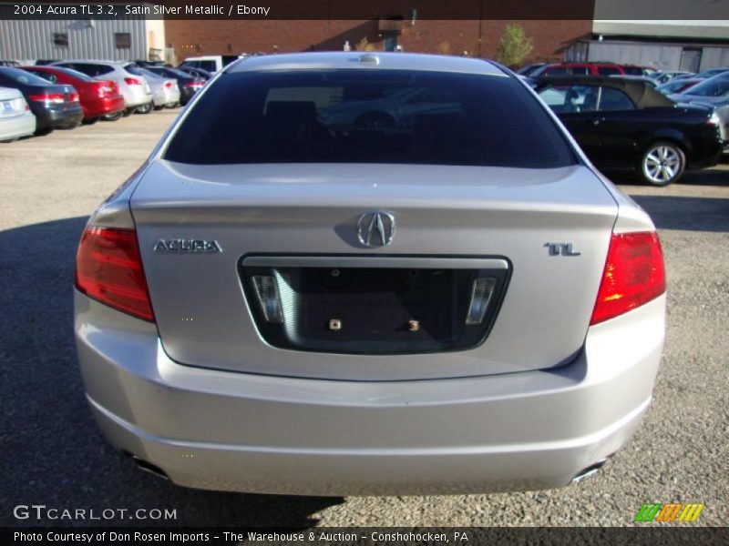 Satin Silver Metallic / Ebony 2004 Acura TL 3.2