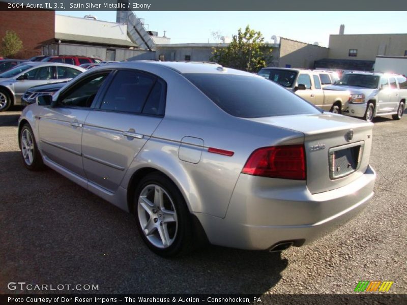 Satin Silver Metallic / Ebony 2004 Acura TL 3.2