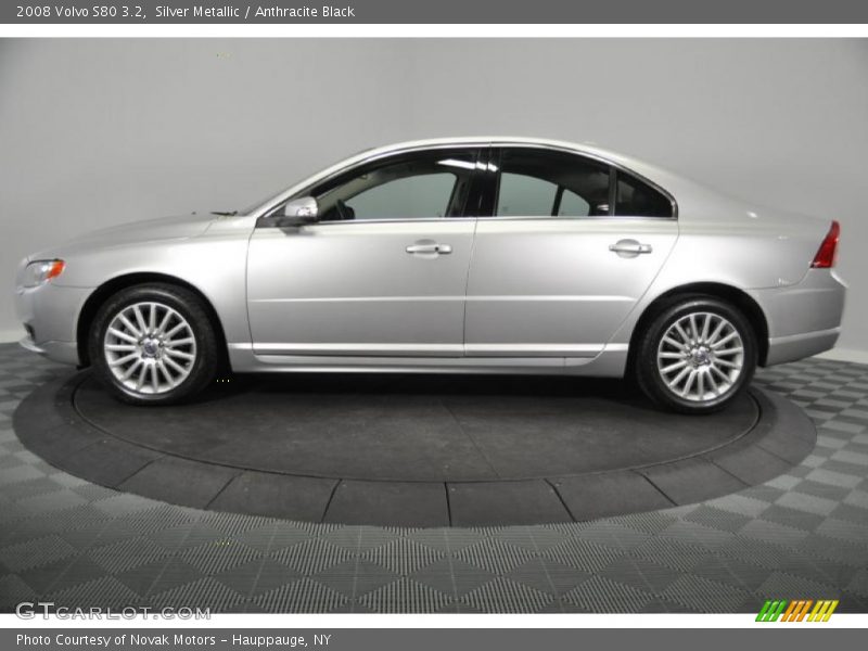 Silver Metallic / Anthracite Black 2008 Volvo S80 3.2
