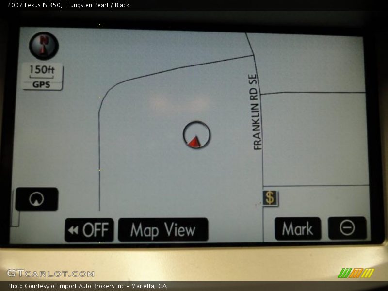 Tungsten Pearl / Black 2007 Lexus IS 350