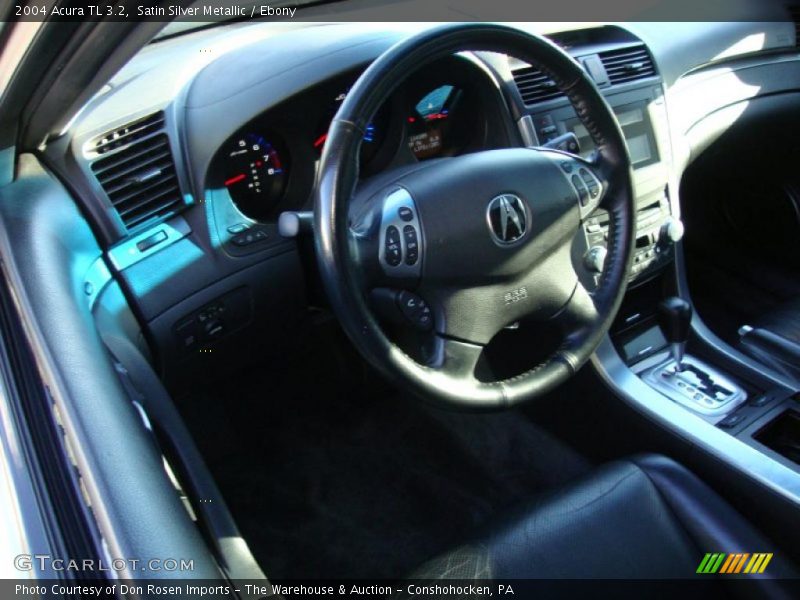 Satin Silver Metallic / Ebony 2004 Acura TL 3.2