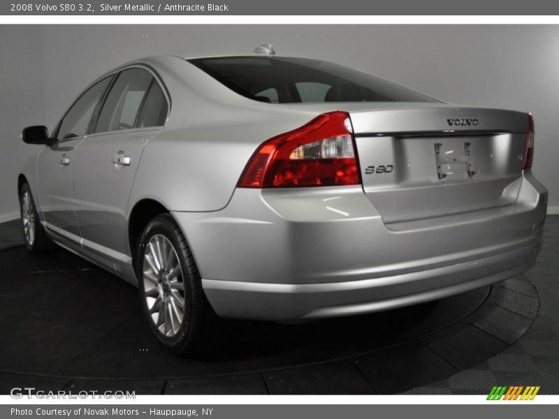 Silver Metallic / Anthracite Black 2008 Volvo S80 3.2