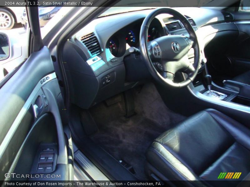 Satin Silver Metallic / Ebony 2004 Acura TL 3.2