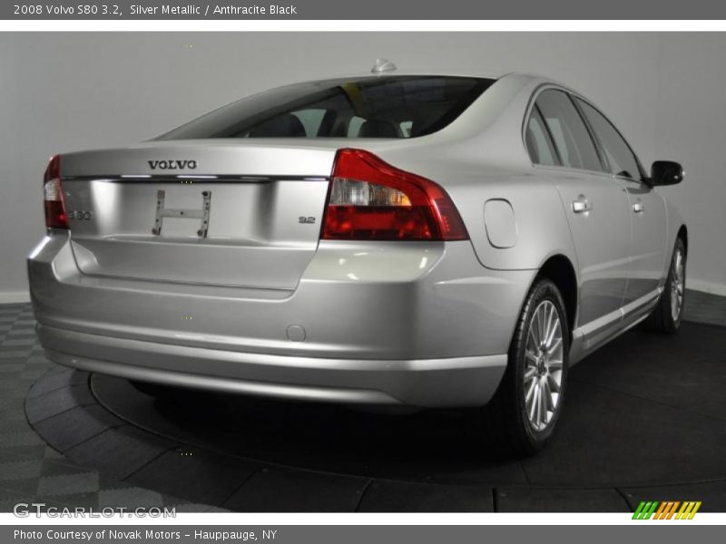 Silver Metallic / Anthracite Black 2008 Volvo S80 3.2