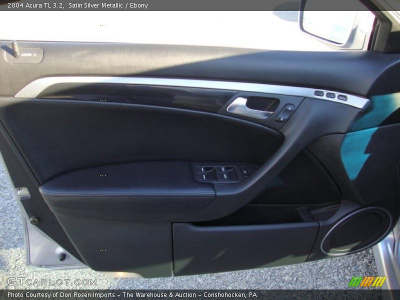 Satin Silver Metallic / Ebony 2004 Acura TL 3.2