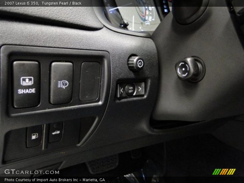 Tungsten Pearl / Black 2007 Lexus IS 350