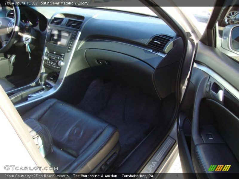 Satin Silver Metallic / Ebony 2004 Acura TL 3.2