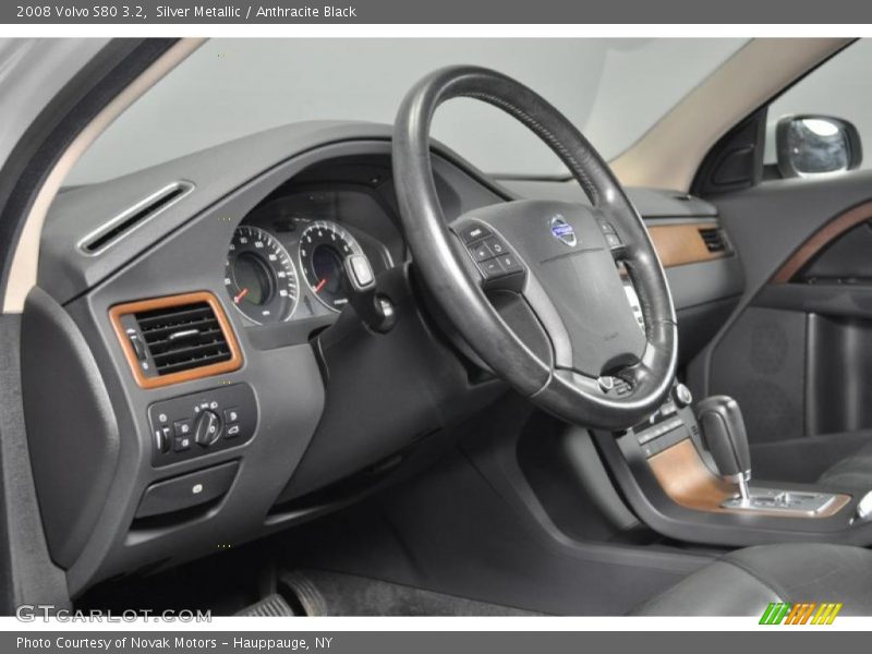 Silver Metallic / Anthracite Black 2008 Volvo S80 3.2