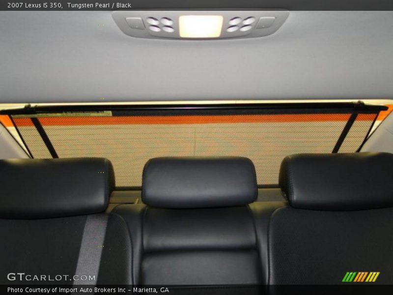 Tungsten Pearl / Black 2007 Lexus IS 350