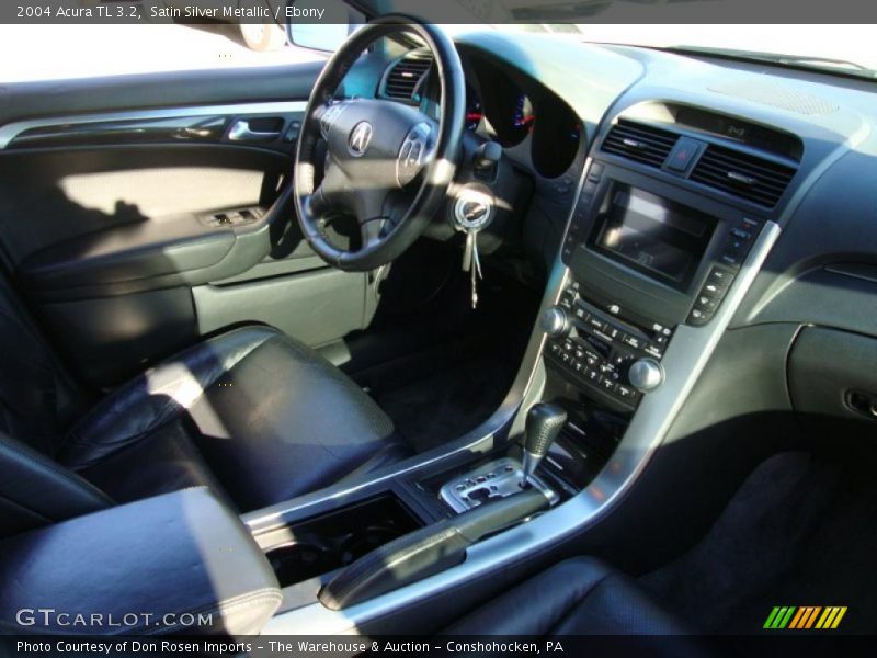 Satin Silver Metallic / Ebony 2004 Acura TL 3.2