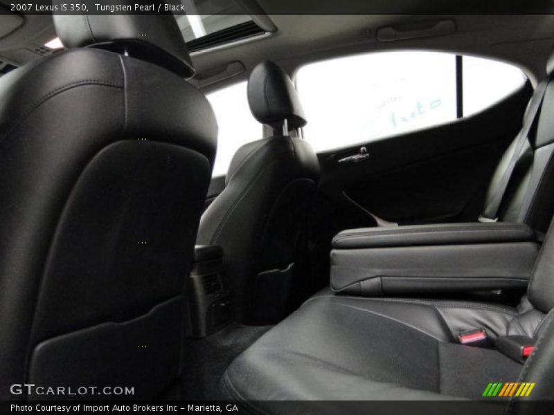 Tungsten Pearl / Black 2007 Lexus IS 350