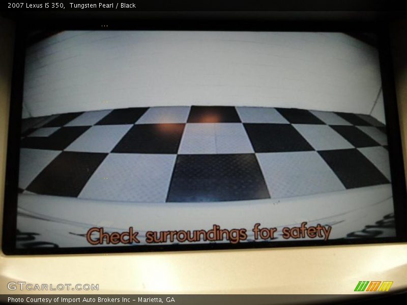 Tungsten Pearl / Black 2007 Lexus IS 350