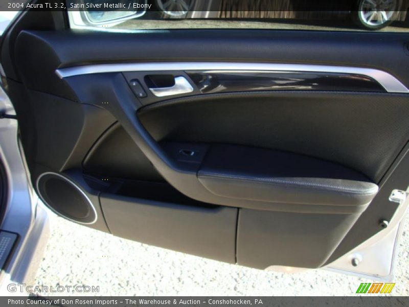 Satin Silver Metallic / Ebony 2004 Acura TL 3.2