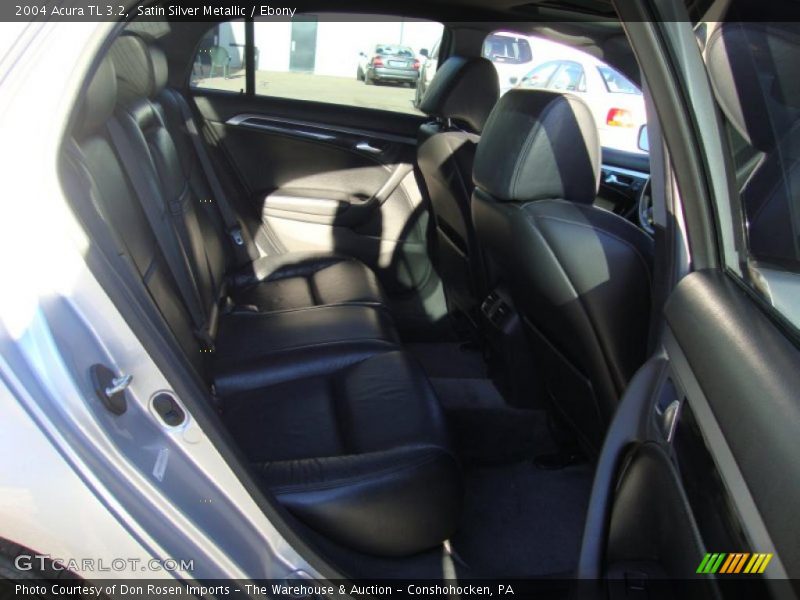 Satin Silver Metallic / Ebony 2004 Acura TL 3.2