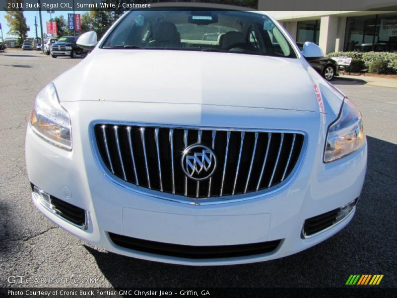Summit White / Cashmere 2011 Buick Regal CXL