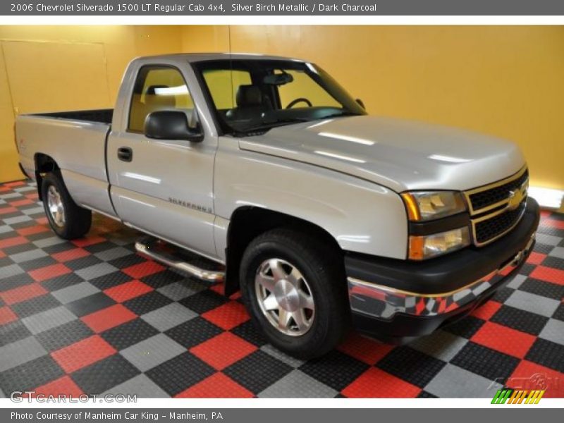 Silver Birch Metallic / Dark Charcoal 2006 Chevrolet Silverado 1500 LT Regular Cab 4x4