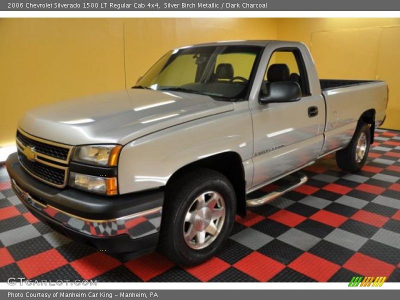 Silver Birch Metallic / Dark Charcoal 2006 Chevrolet Silverado 1500 LT Regular Cab 4x4