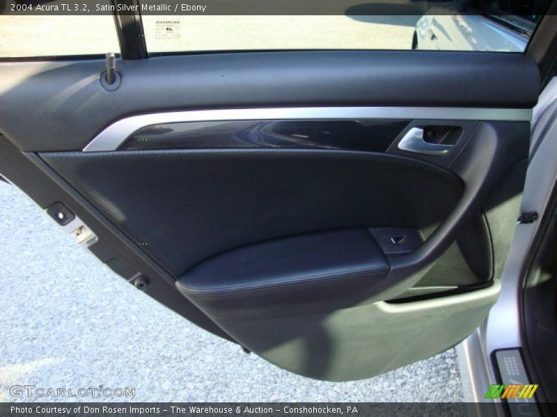 Satin Silver Metallic / Ebony 2004 Acura TL 3.2