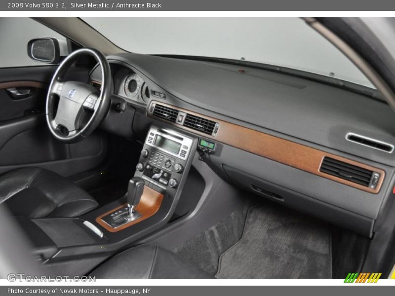 Silver Metallic / Anthracite Black 2008 Volvo S80 3.2