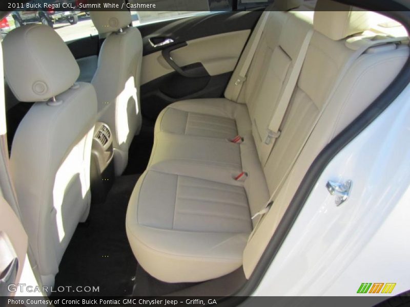  2011 Regal CXL Cashmere Interior