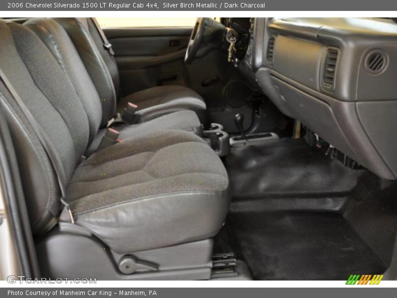 Silver Birch Metallic / Dark Charcoal 2006 Chevrolet Silverado 1500 LT Regular Cab 4x4