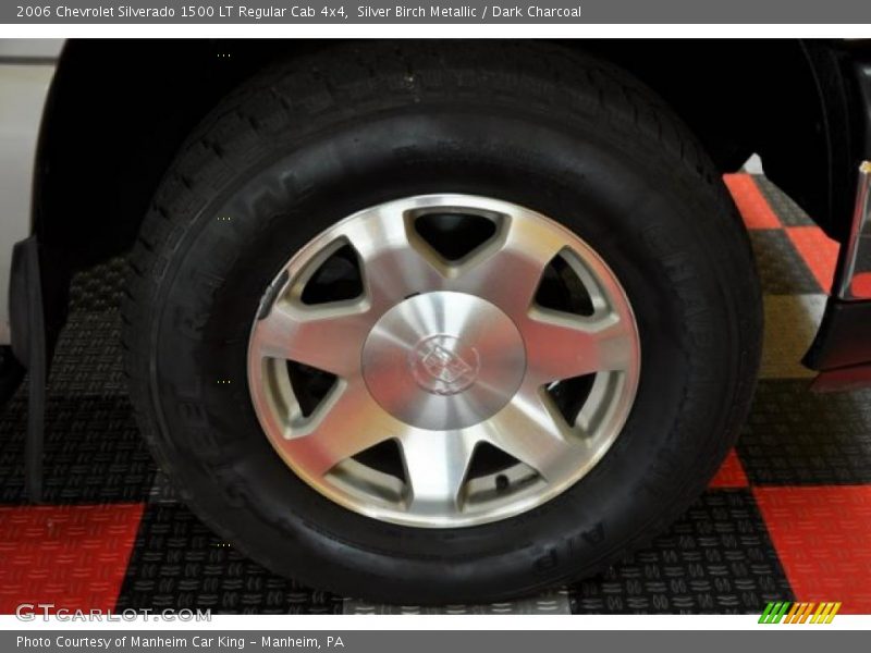 Silver Birch Metallic / Dark Charcoal 2006 Chevrolet Silverado 1500 LT Regular Cab 4x4