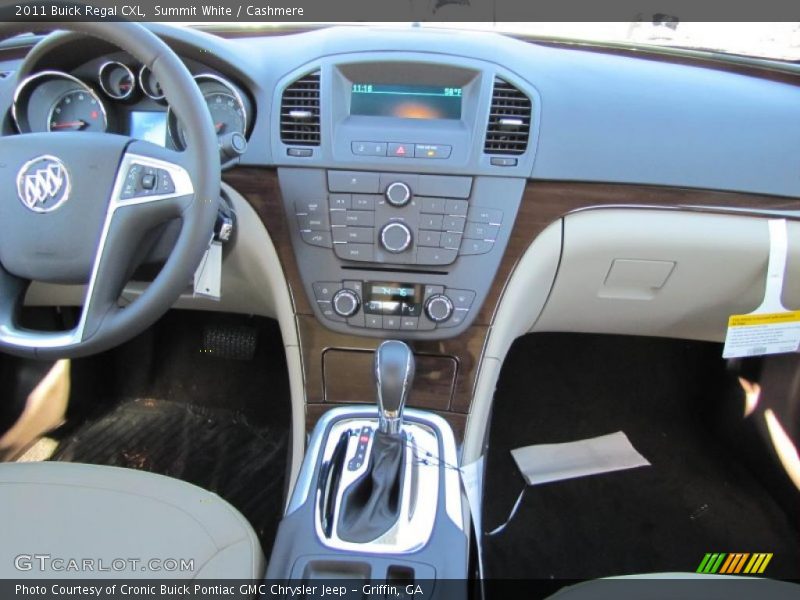 Dashboard of 2011 Regal CXL