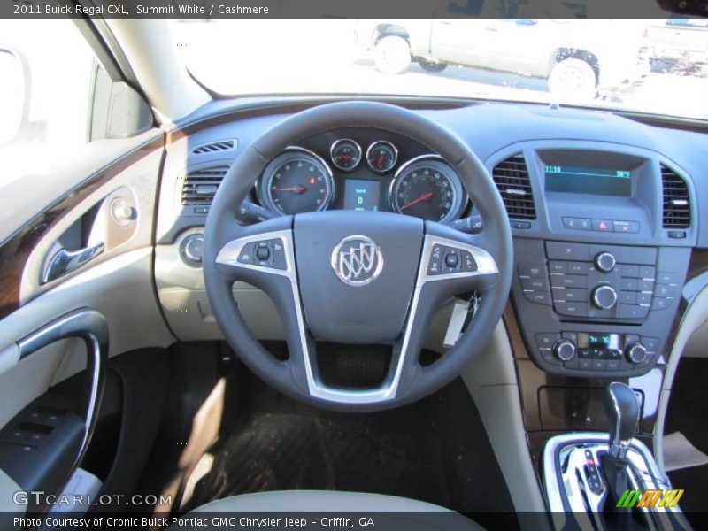 Dashboard of 2011 Regal CXL