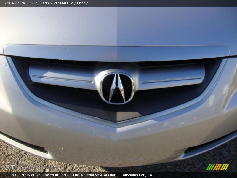 Satin Silver Metallic / Ebony 2004 Acura TL 3.2