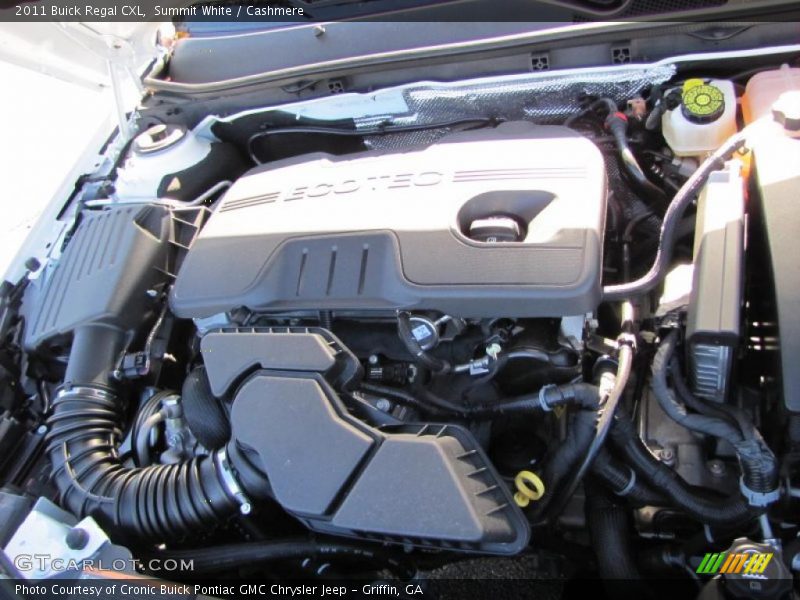  2011 Regal CXL Engine - 2.4 Liter SIDI DOHC 16-Valve VVT ECOTEC 4 Cylinder