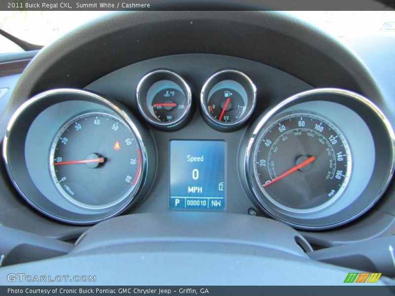  2011 Regal CXL CXL Gauges