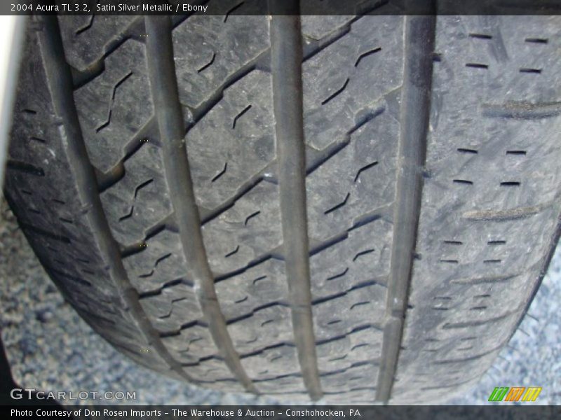 Satin Silver Metallic / Ebony 2004 Acura TL 3.2