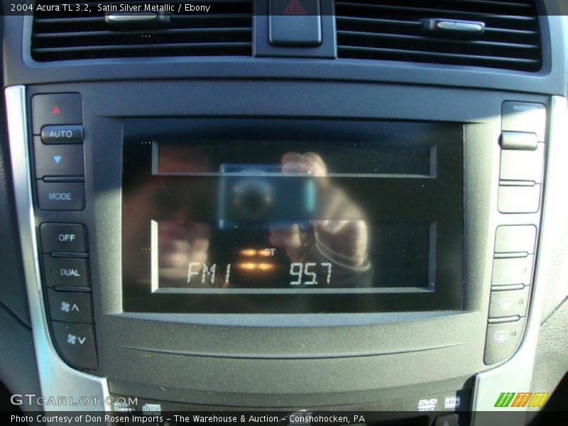 Satin Silver Metallic / Ebony 2004 Acura TL 3.2