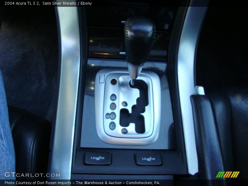 Satin Silver Metallic / Ebony 2004 Acura TL 3.2