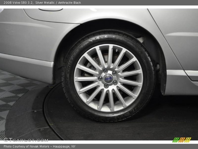 Silver Metallic / Anthracite Black 2008 Volvo S80 3.2