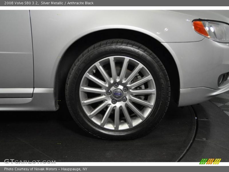 Silver Metallic / Anthracite Black 2008 Volvo S80 3.2