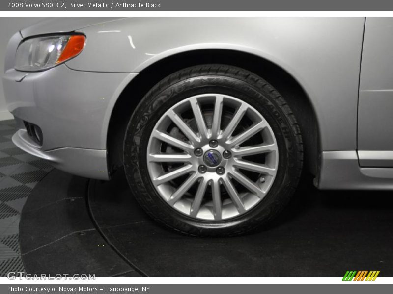 Silver Metallic / Anthracite Black 2008 Volvo S80 3.2