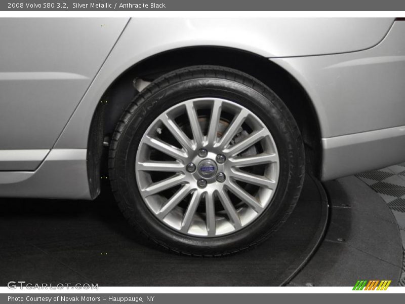 Silver Metallic / Anthracite Black 2008 Volvo S80 3.2