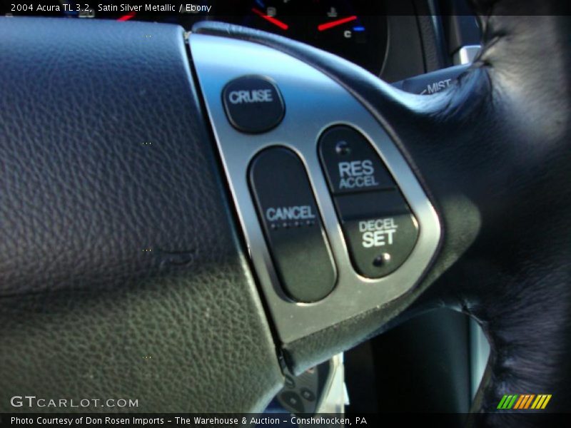 Satin Silver Metallic / Ebony 2004 Acura TL 3.2