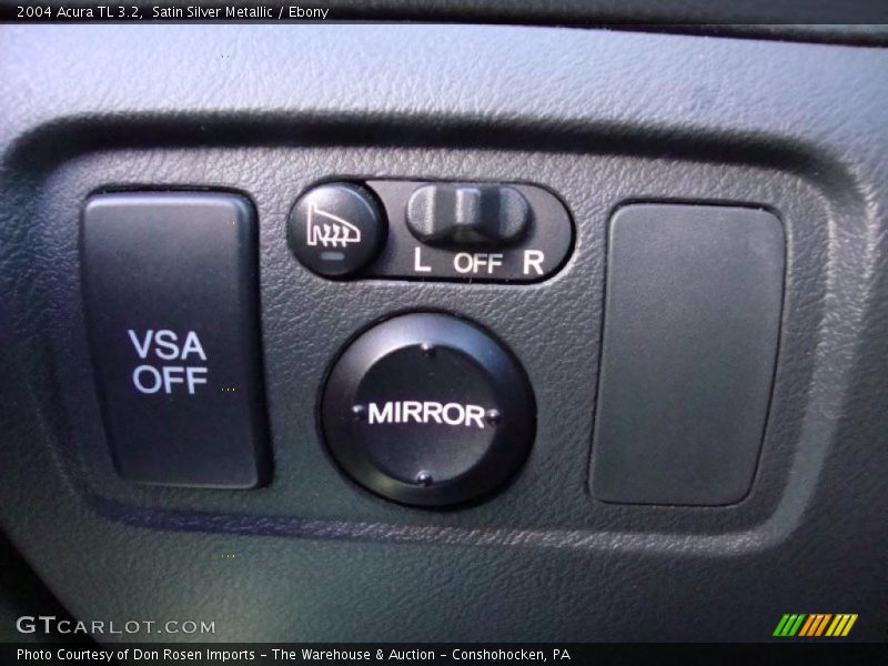 Satin Silver Metallic / Ebony 2004 Acura TL 3.2