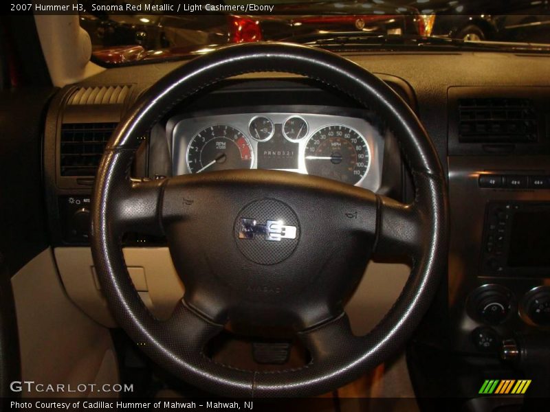 Sonoma Red Metallic / Light Cashmere/Ebony 2007 Hummer H3
