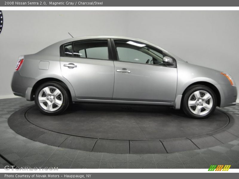 Magnetic Gray / Charcoal/Steel 2008 Nissan Sentra 2.0