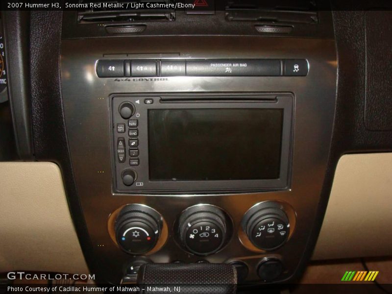 Sonoma Red Metallic / Light Cashmere/Ebony 2007 Hummer H3