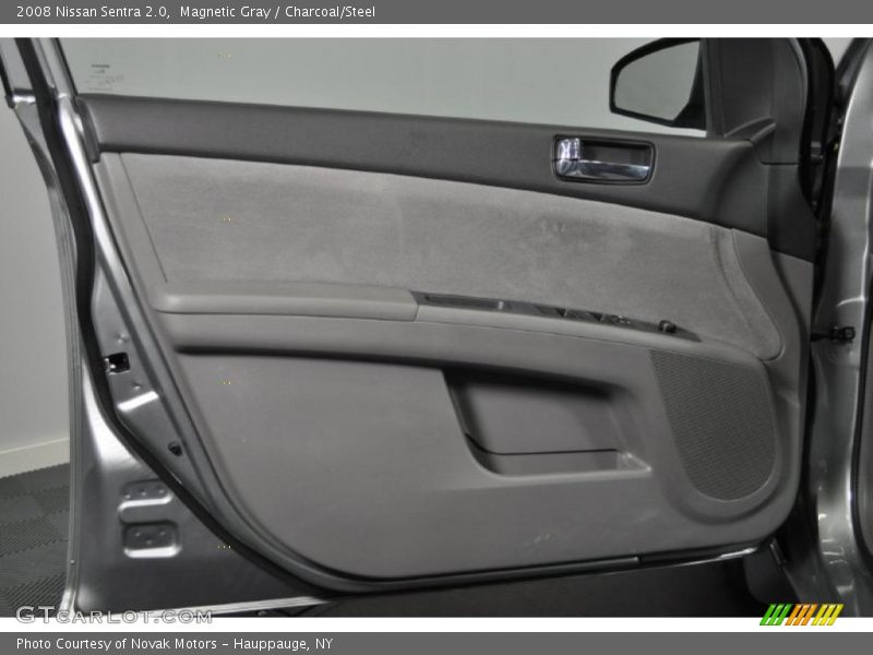 Magnetic Gray / Charcoal/Steel 2008 Nissan Sentra 2.0