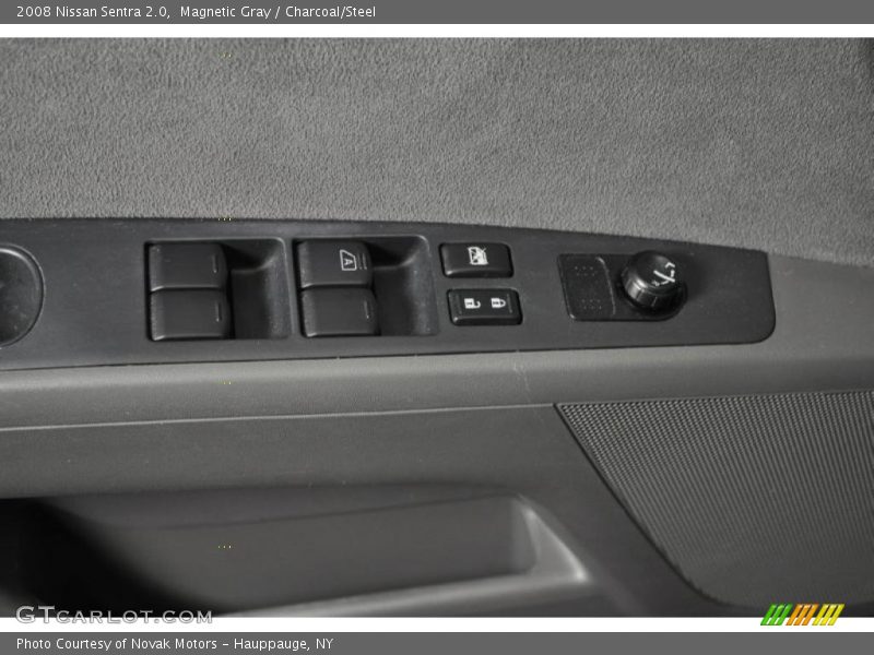 Magnetic Gray / Charcoal/Steel 2008 Nissan Sentra 2.0