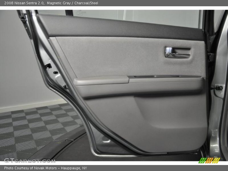 Magnetic Gray / Charcoal/Steel 2008 Nissan Sentra 2.0